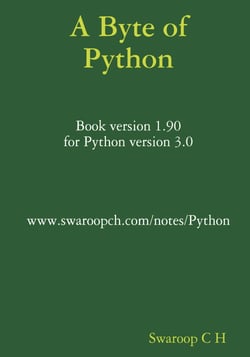 A Byte of Python cover