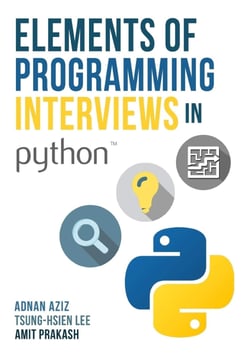 Elements of Programming Interviews in Python cover