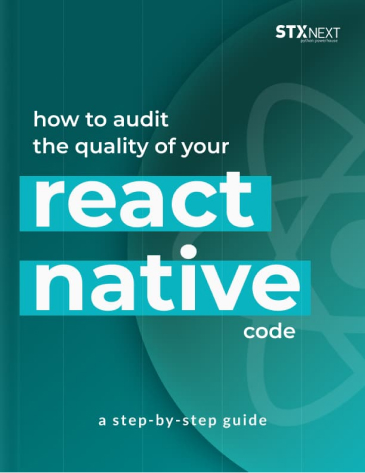 react native code audit checklist