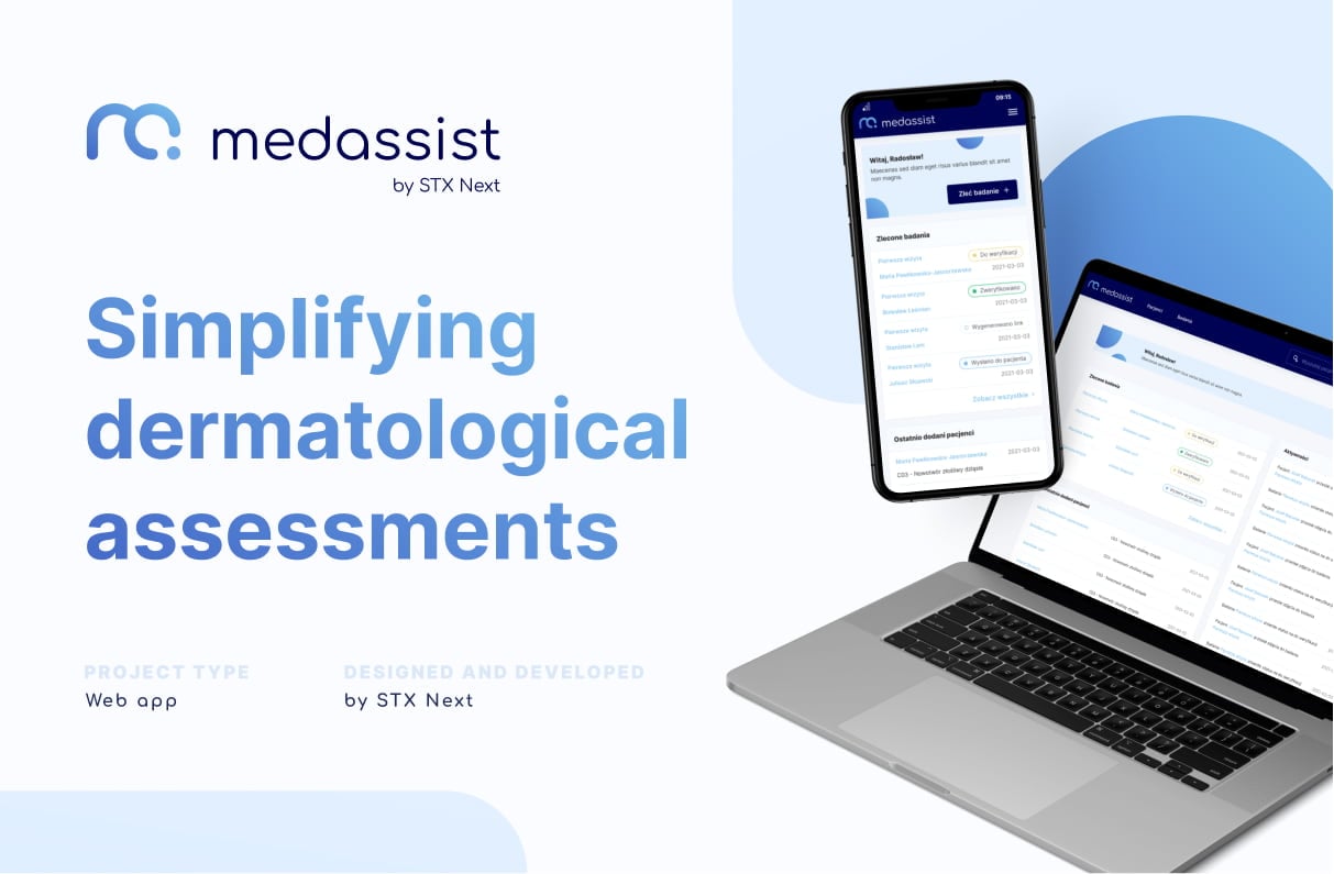 Medassist: Medical Web App for Patients with Skin Lesions – Case Study